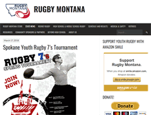 Tablet Screenshot of montanayouthrugby.org